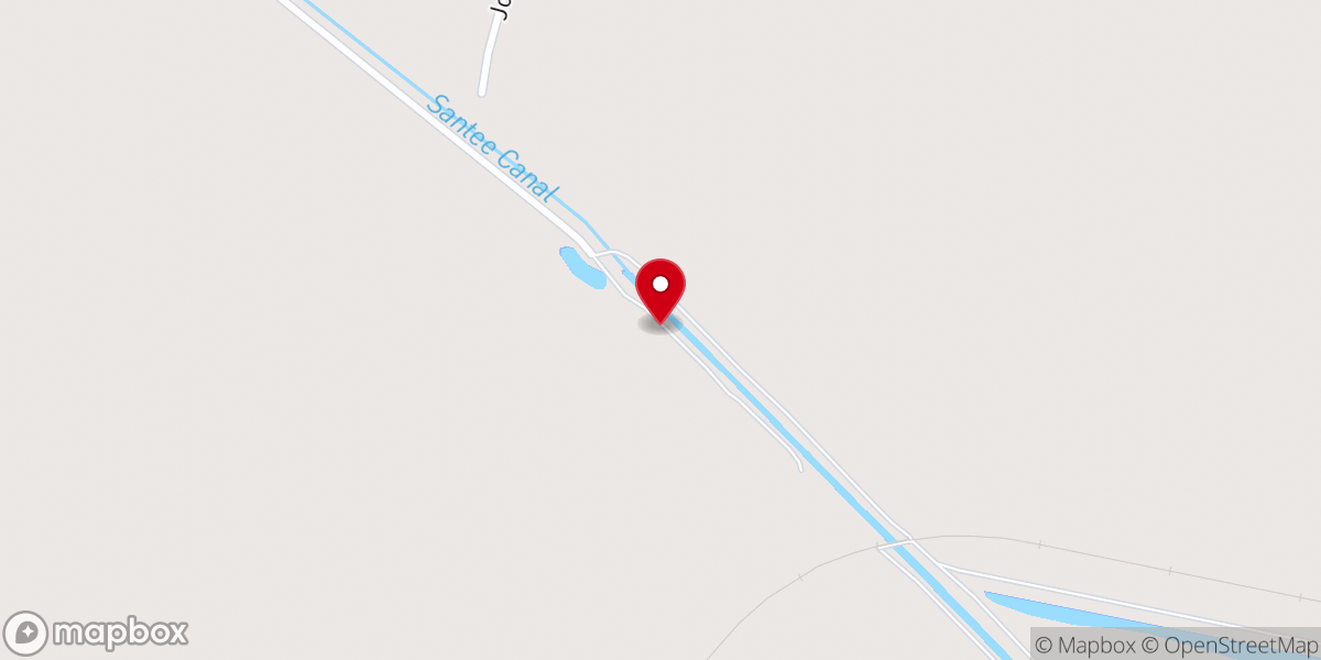 Map showing location of Antioch Baptist Association