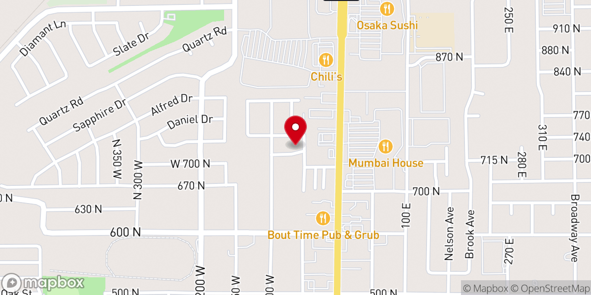 Map showing location of Sanctuary SLC