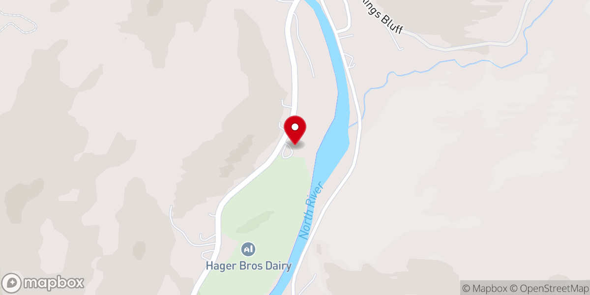 Map showing location of Colrain Community Church