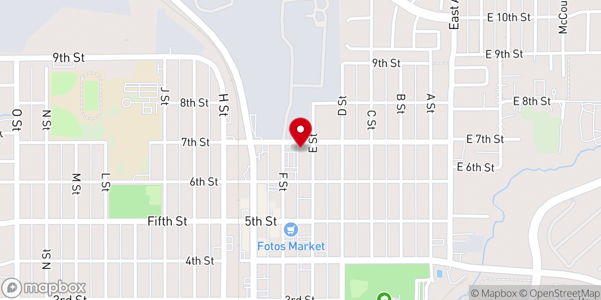 Map showing location of Calvary Chapel Lincoln Inc