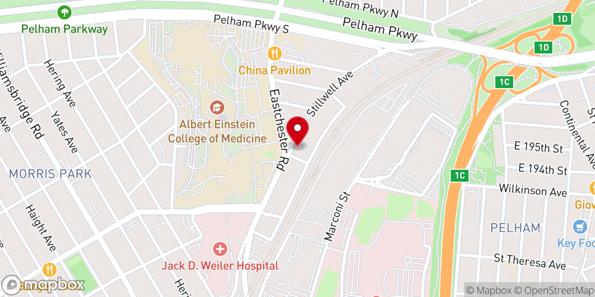 Map showing location of The Wax Sanctuary