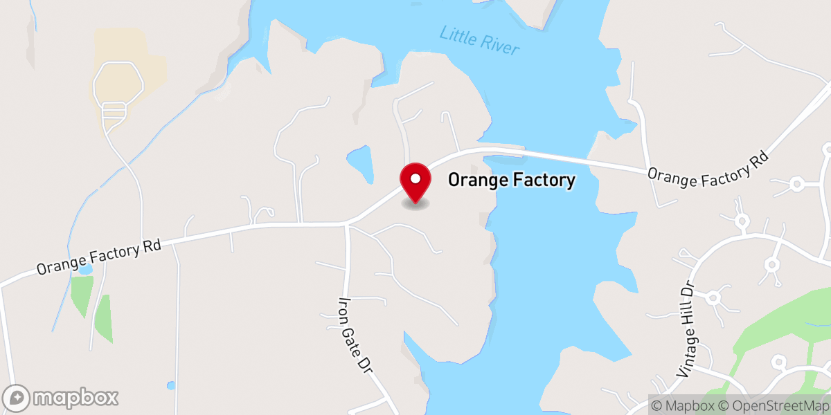 Map showing location of Riverview Methodist Church