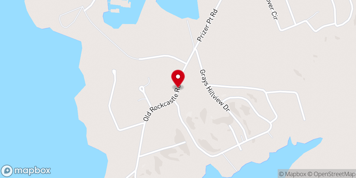 Map showing location of Prizer Ridge Camp Ground