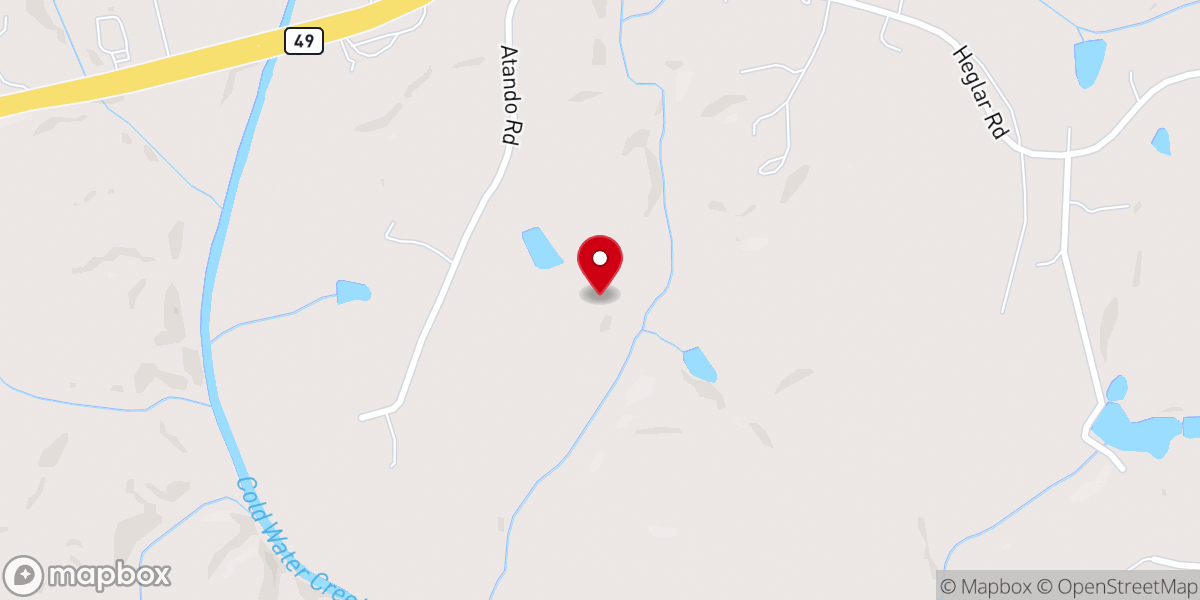 Map showing location of Spirit of Faith Ministries