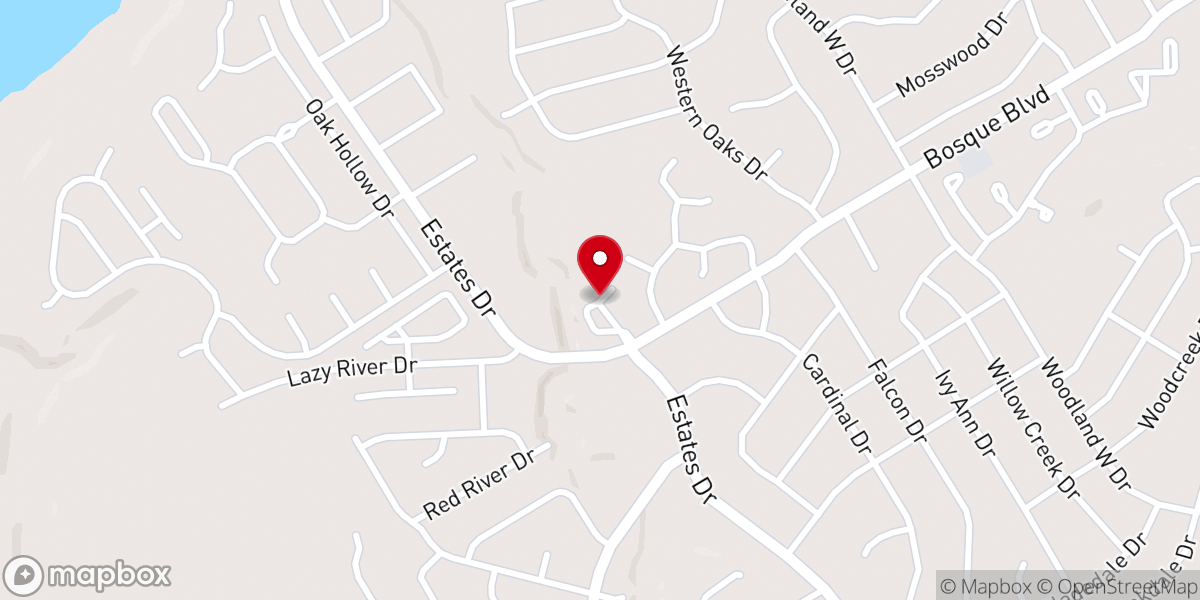 Map showing location of Carleen Bright Arboretum