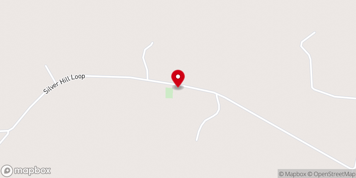 Map showing location of Silver Hill United Methodist Church