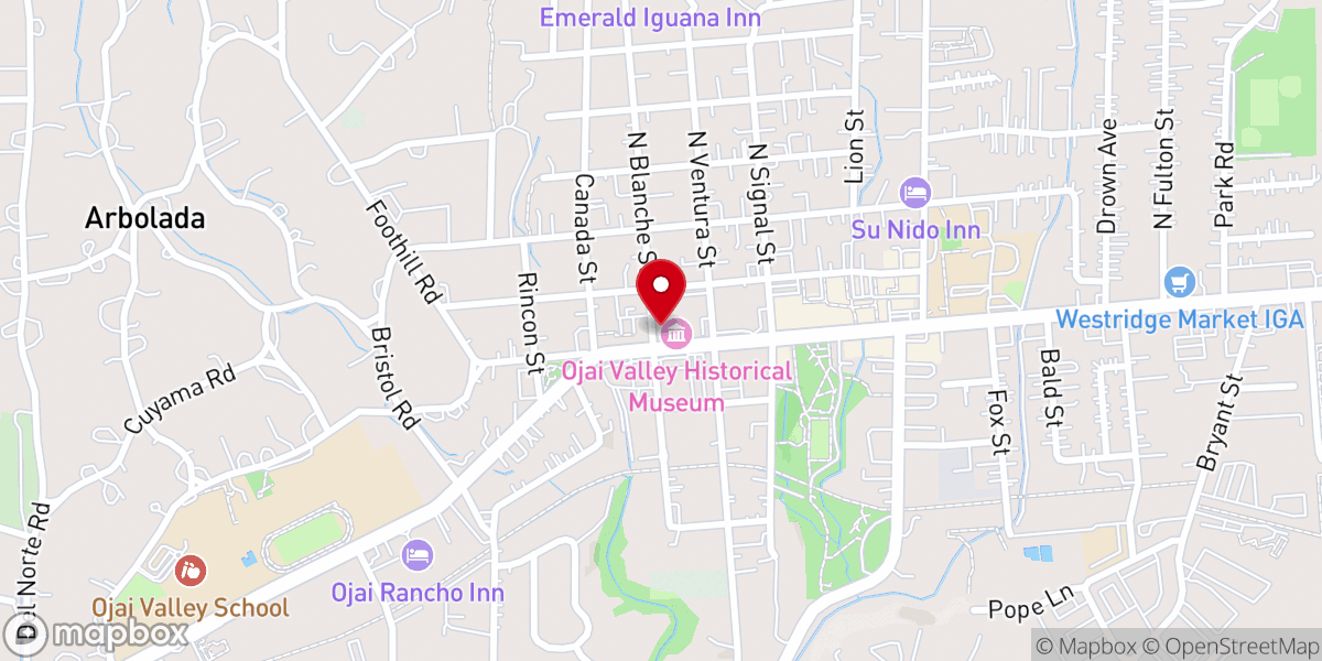 Map showing location of St. Thomas Aquinas Chapel