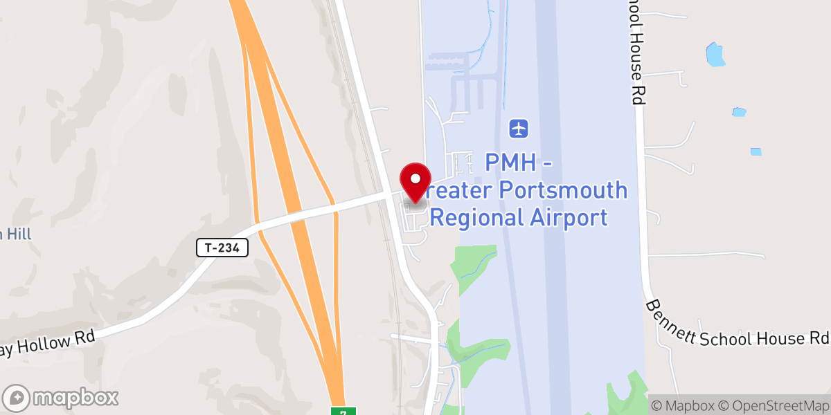 Map showing location of Sunshine Church of Christ