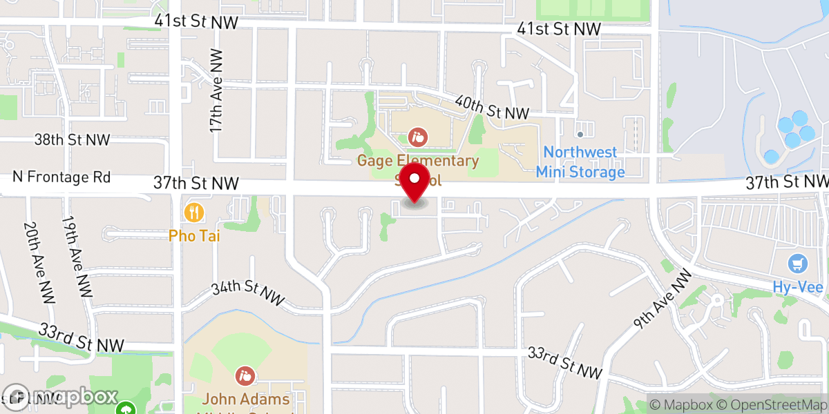 Map showing location of Rochester Seventh-day Adventist Church