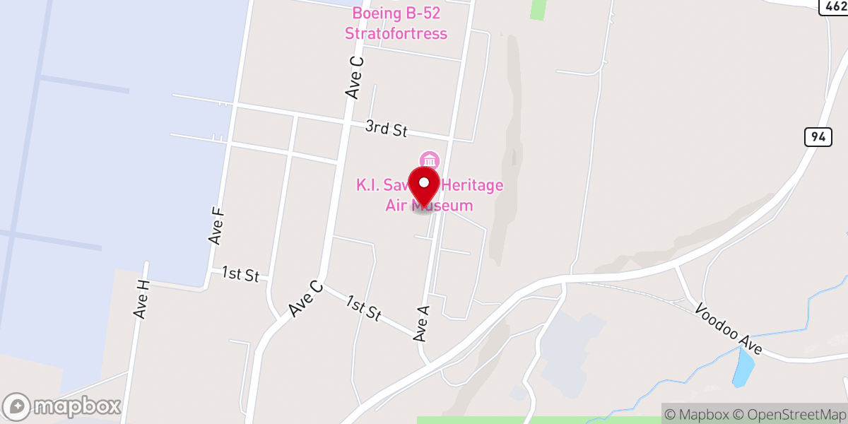 Map showing location of Sawyer Free Will Baptist Church