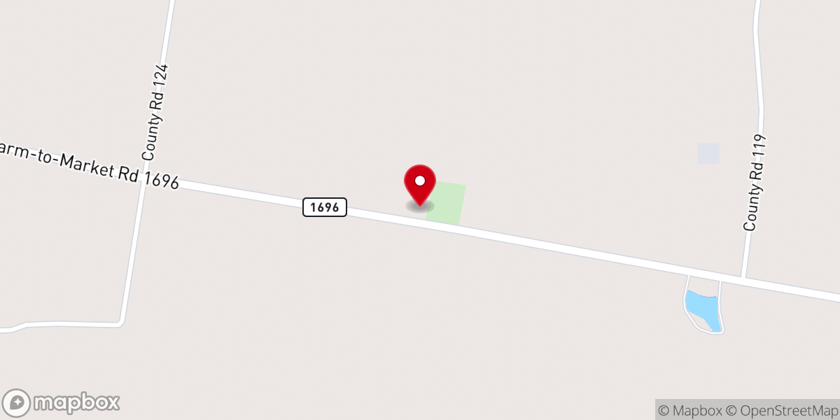 Map showing location of Shiloh Baptist Church