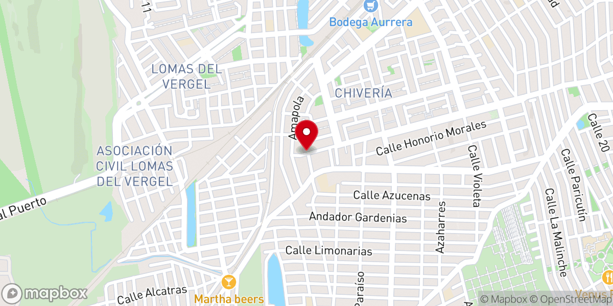 Map showing location of Iglesia Cristiana Bautista Reformada Gracia y Verdad Veracruz.