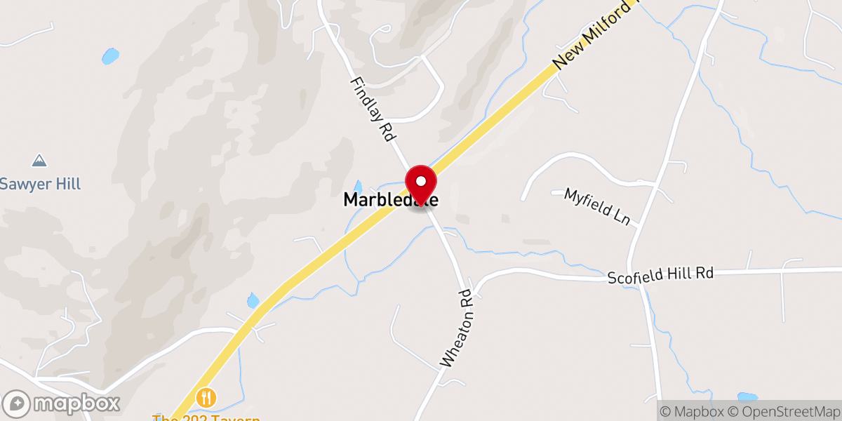 Map showing location of Saint Andrew's Episcopal Church