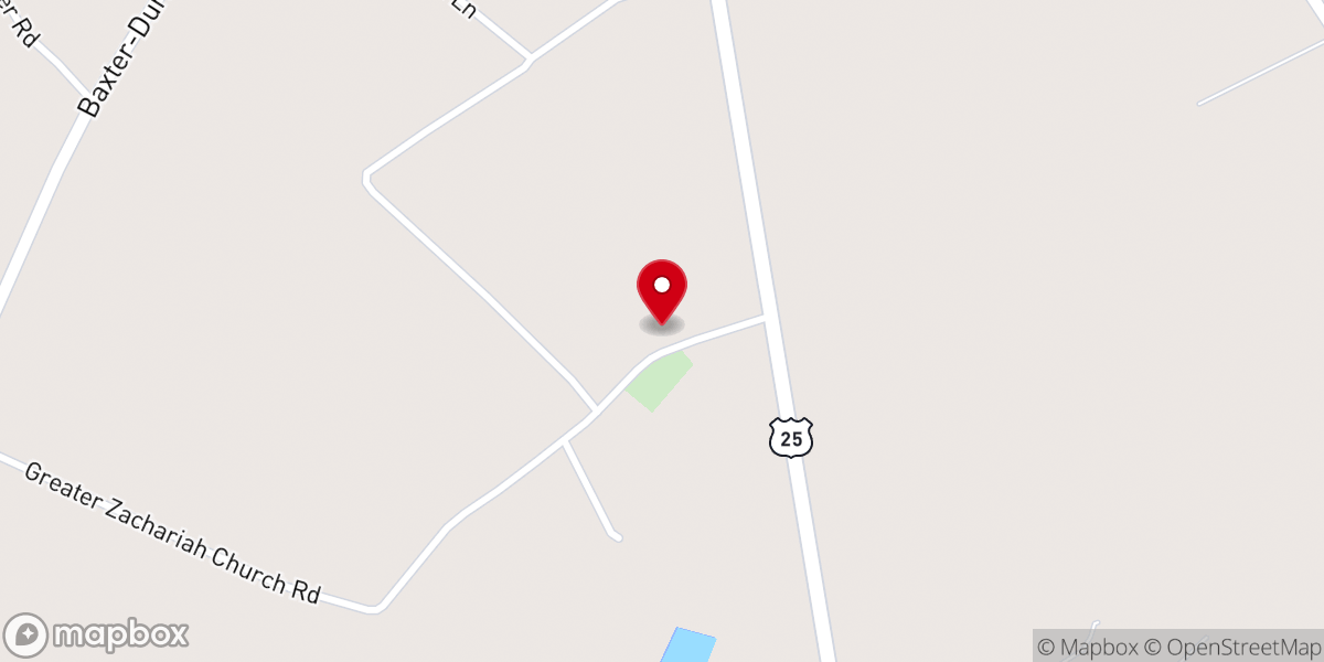 Map showing location of Zeraigh Church
