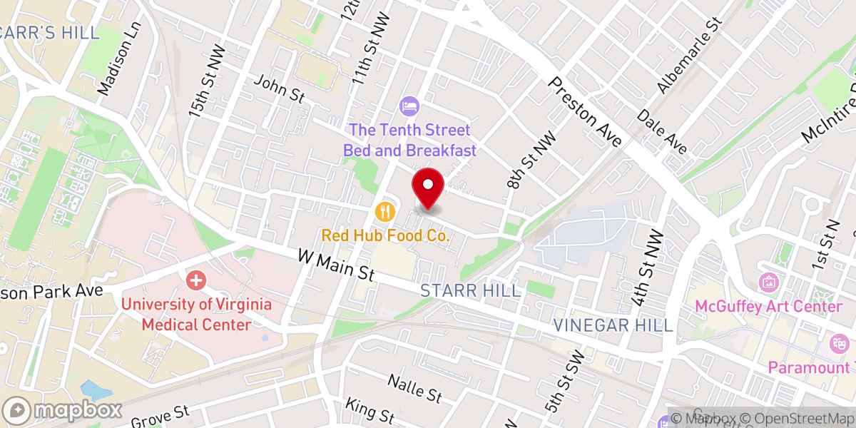 Map showing location of Theological Horizons Inc