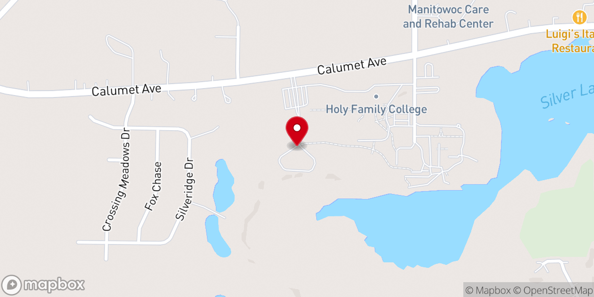 Map showing location of St Francis Convent
