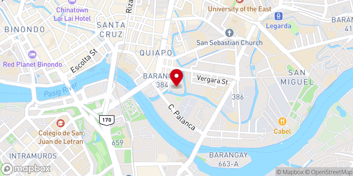 Map showing location of Golden Mosque