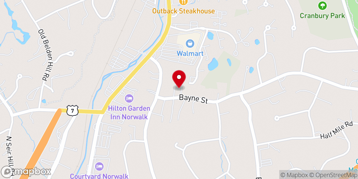 Map showing location of Lighthouse Baptist Church