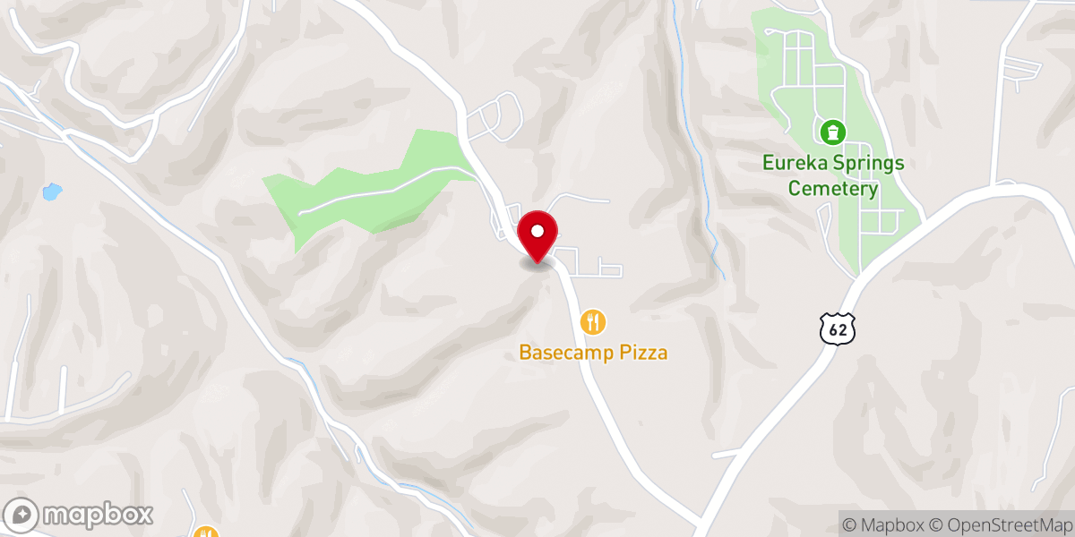 Map showing location of Awaken Eureka (fka New Day Fellowship)