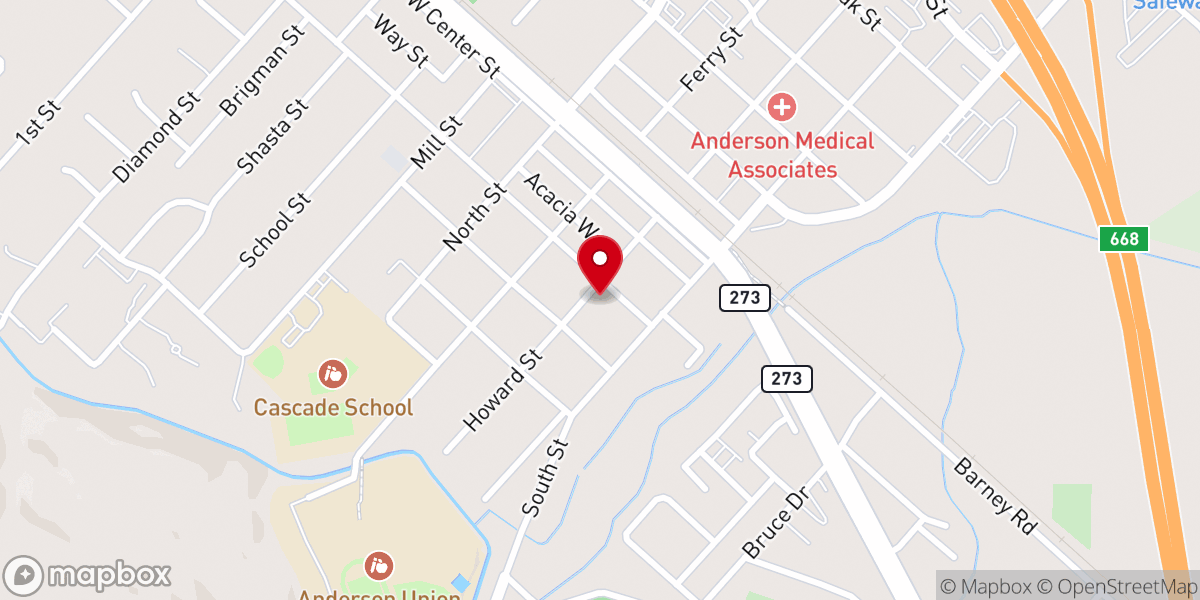 Map showing location of The Journey Church
