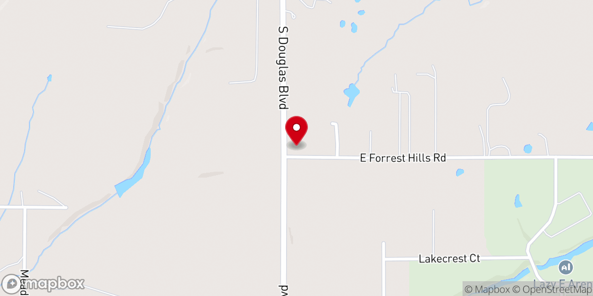 Map showing location of True Life Ministries