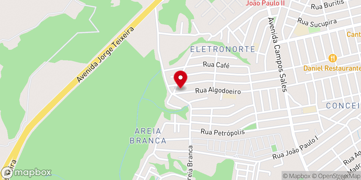 Map showing location of Igreja Evangelica Assembleia de Deus