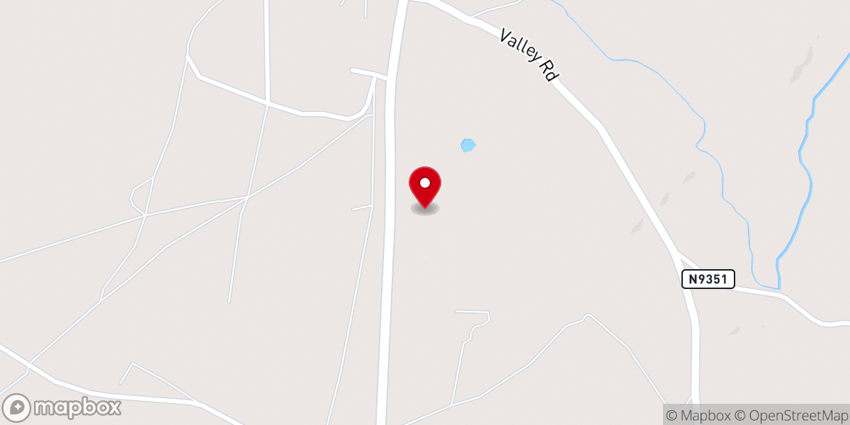 Map showing location of Klagetoh Mennonite Church