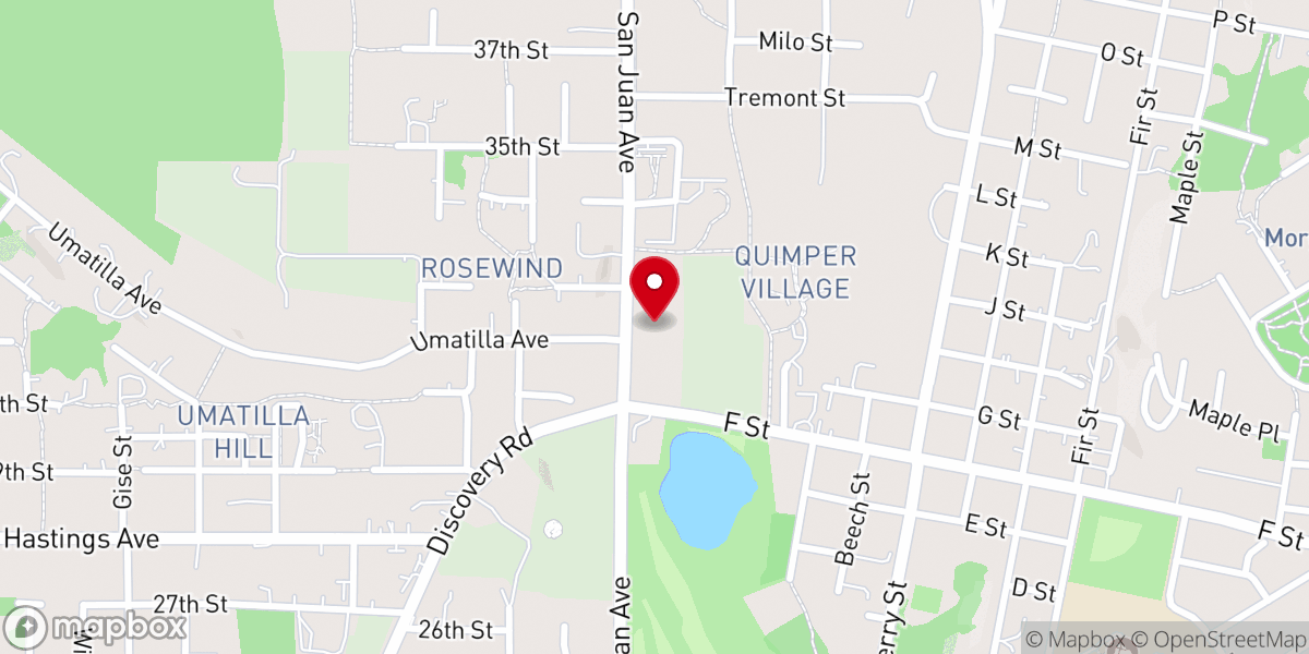 Map showing location of Anaphora Press