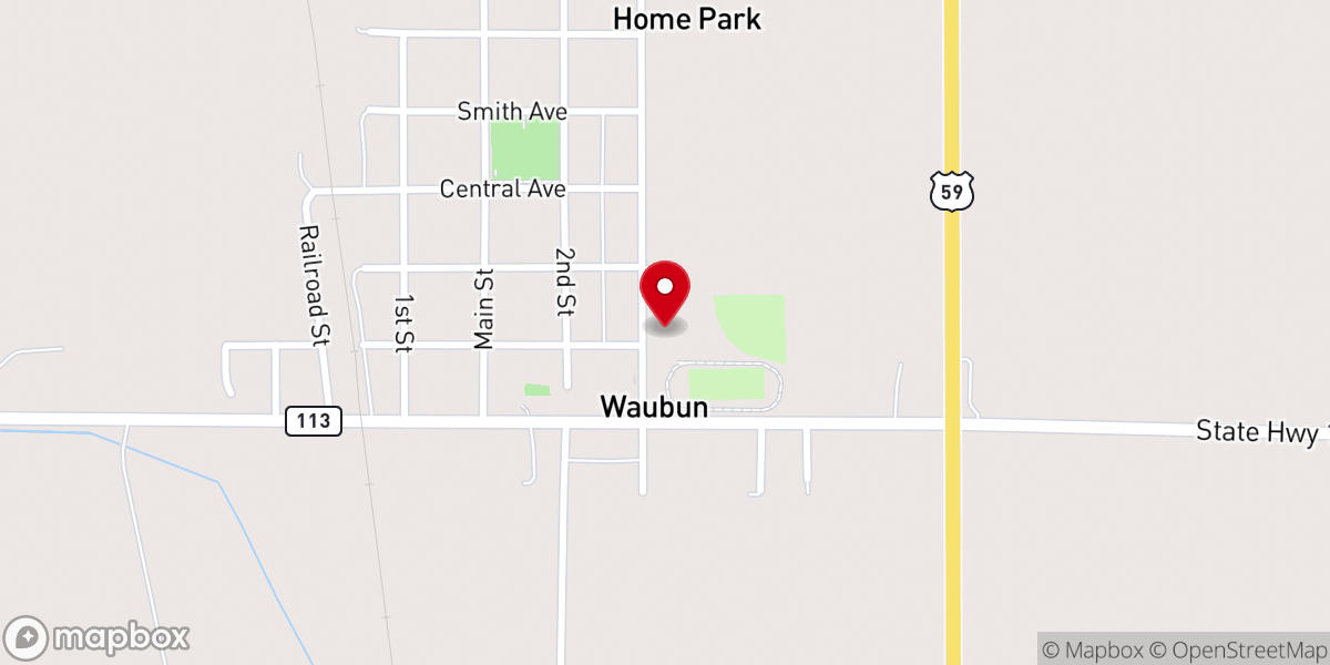 Map showing location of St Anns Catholic Church-Rectory