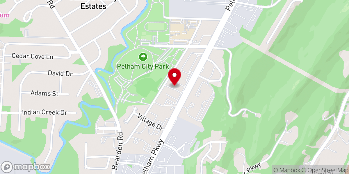 Map showing location of Church of Hope