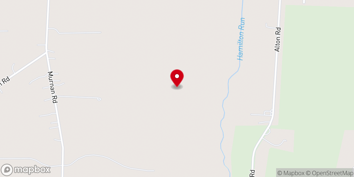 Map showing location of Grace Evangelical Church