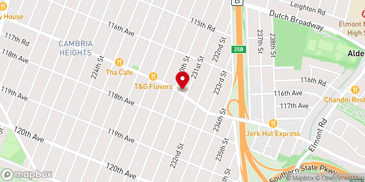 Map showing location of Kerith Seventh-day Adventist Church