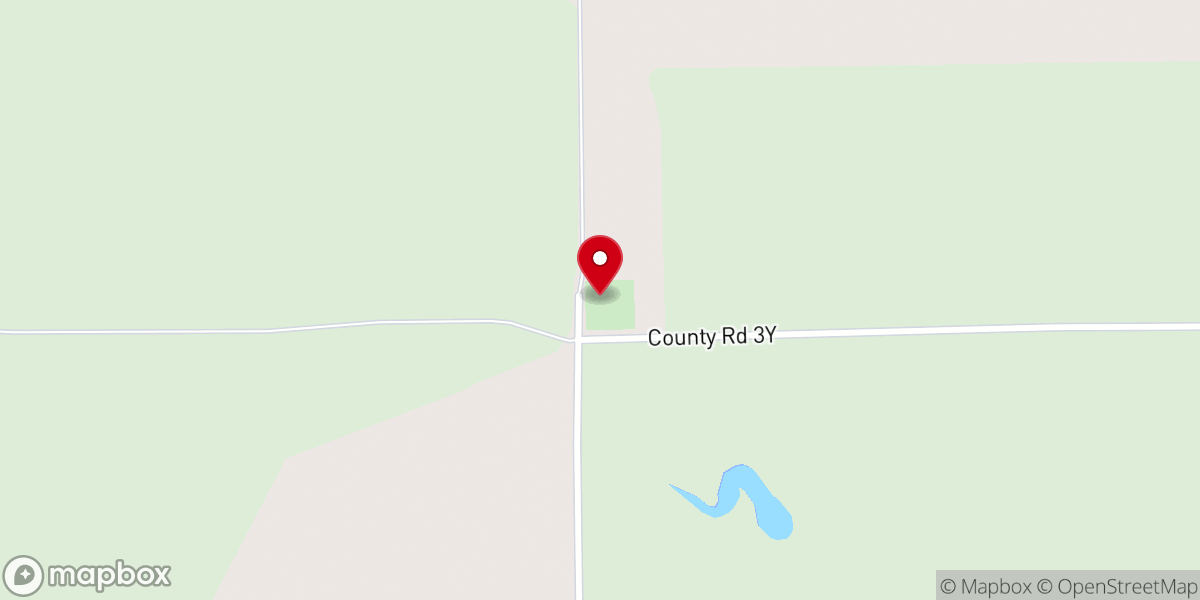 Map showing location of Walks Camp Lutheran Church