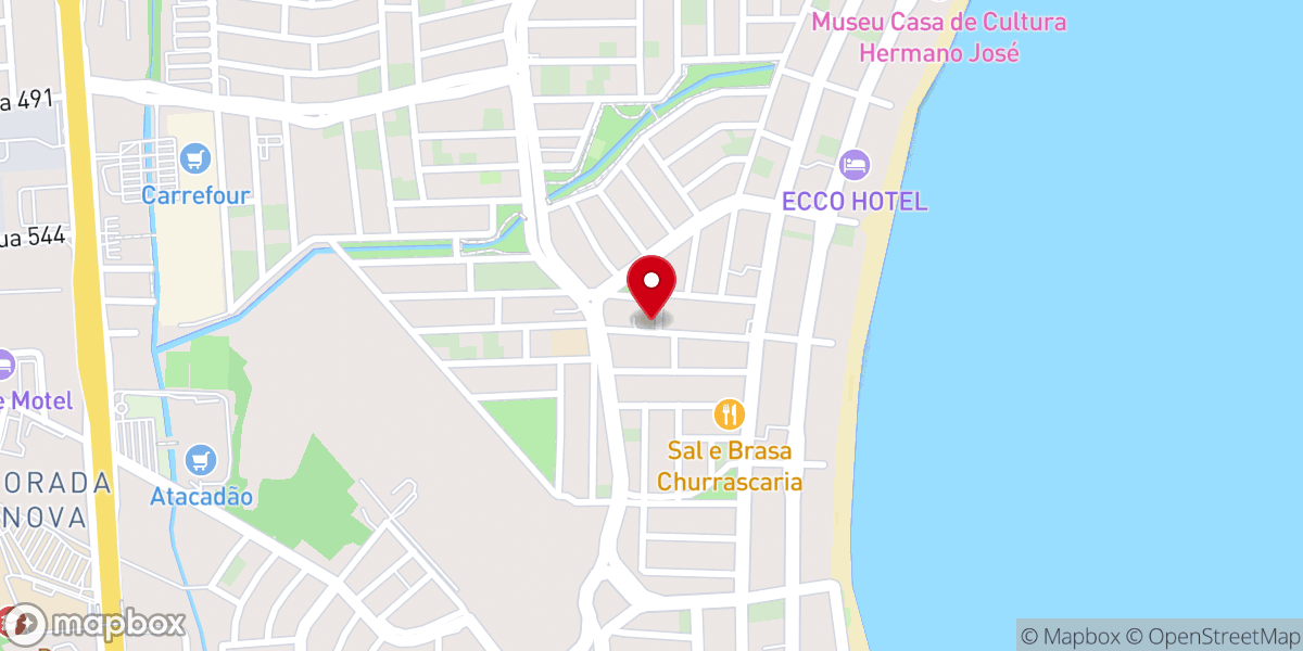 Map showing location of Paróquia Nossa Senhora Auxiliadora