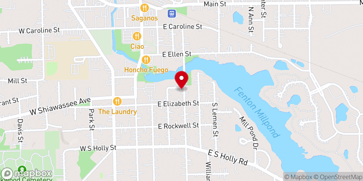 Map showing location of Free Unity General Baptist Church