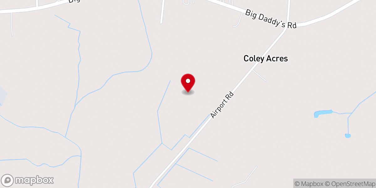 Map showing location of Gods House of Prayer