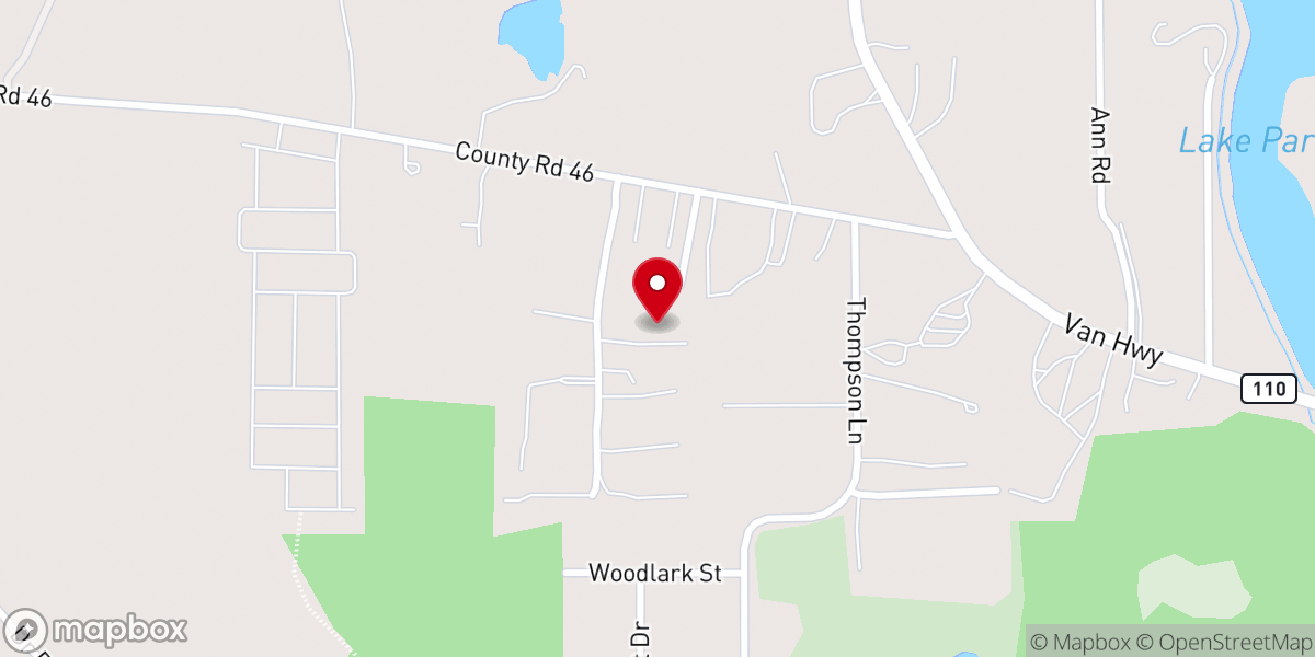 Map showing location of Friends house