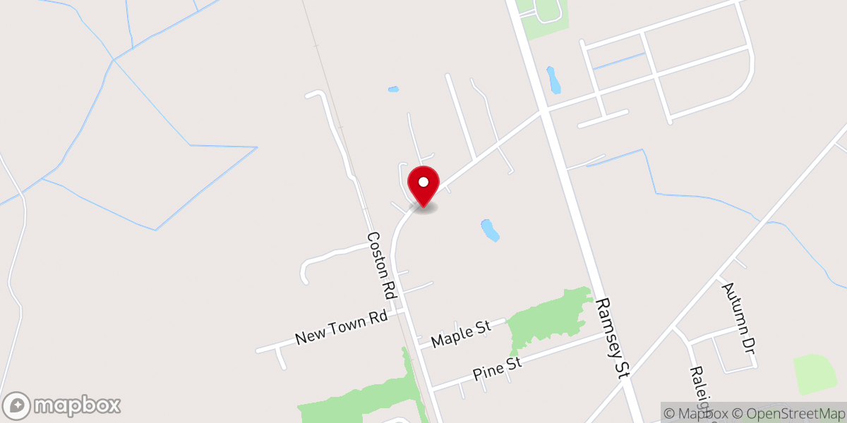 Map showing location of Wallace Spanish Seventh-Day Adventist Church