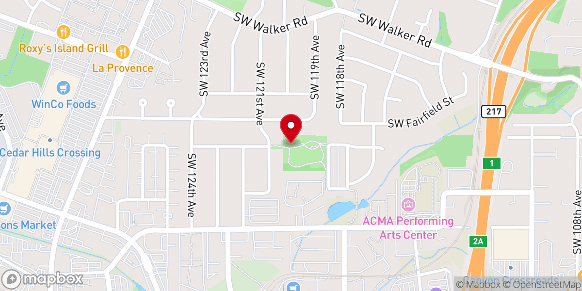 Map showing location of Awakened Heart Ministry
