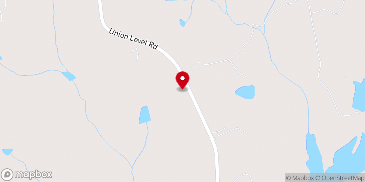 Map showing location of Greater Hayes Grove Baptist Church