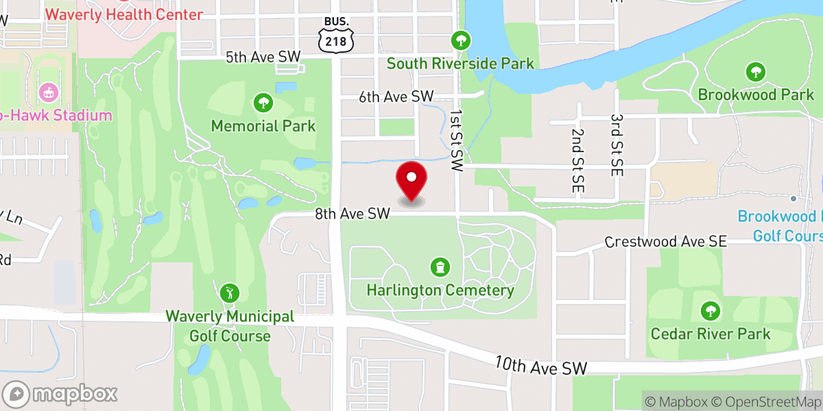 Map showing location of Seed of Life Family Church