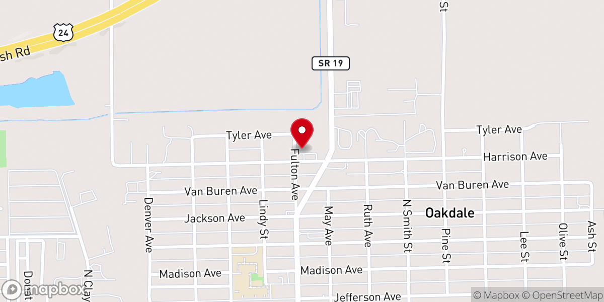 Map showing location of Family Fellowship Church-God