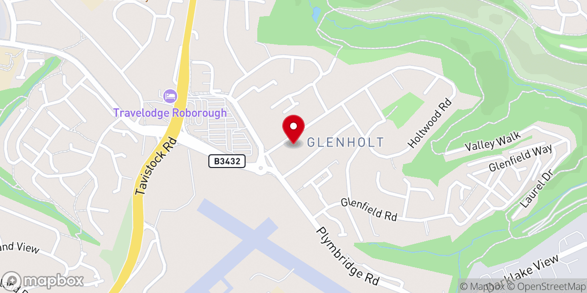Map showing location of Saint Anne's Church