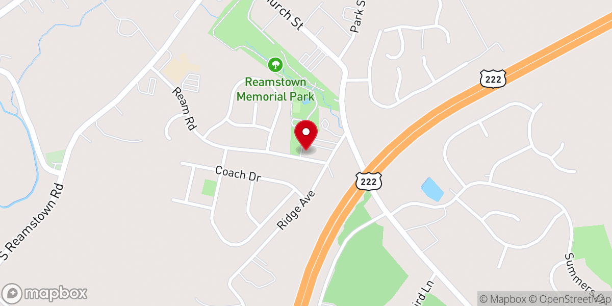 Map showing location of Good Shepherd Community Church