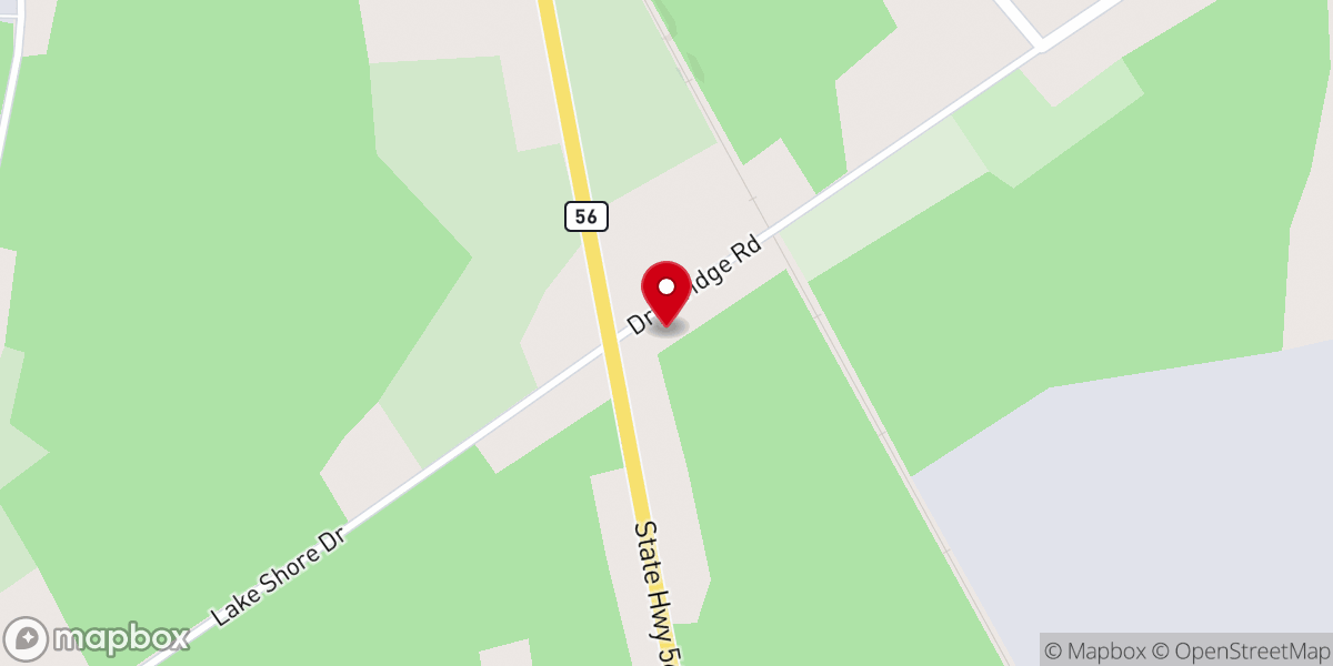 Map showing location of Norwood Free Methodist Church