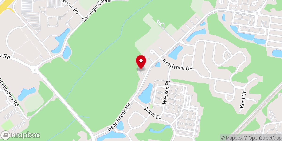 Map showing location of Joyful Baptist Korean Church