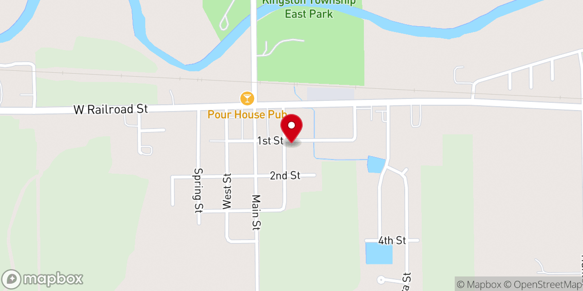 Map showing location of The King's Mansion Church
