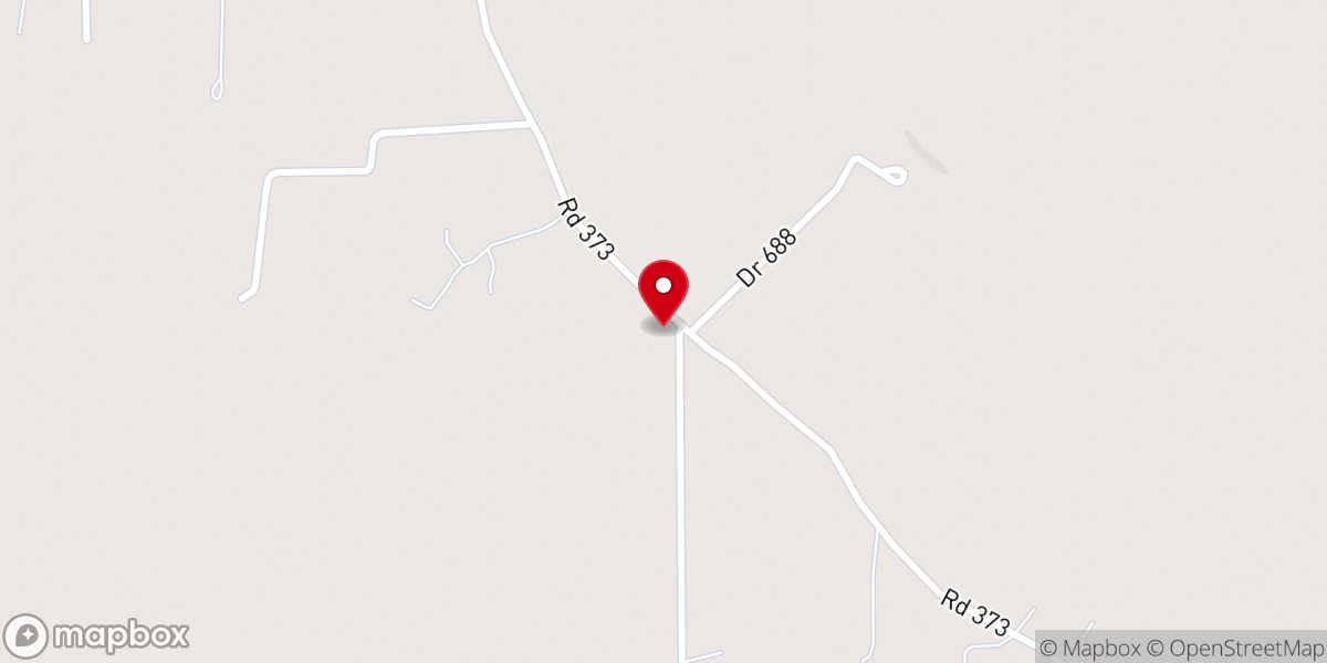 Map showing location of Blackland Church