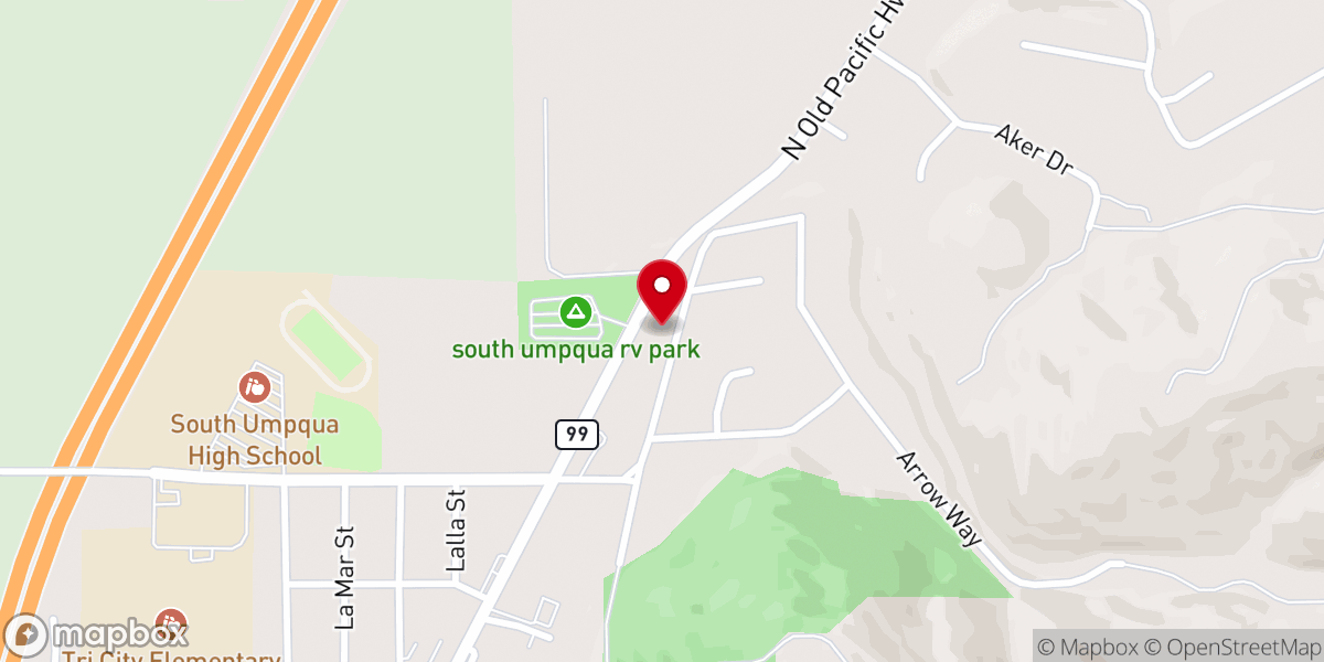 Map showing location of The River United Pentecostal Church