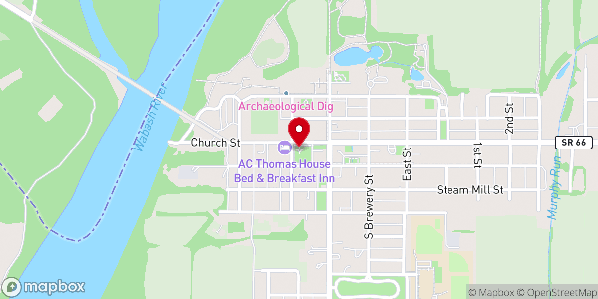 Map showing location of Fountain of Commitment